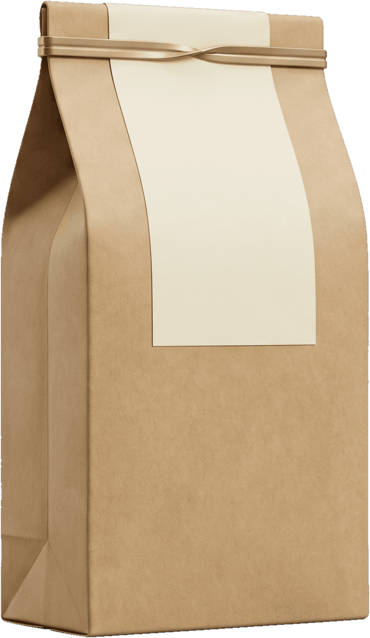 Slow Press signature coffee bag
